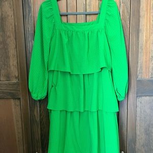 Who What Wear Mini Dress with Ruffle Layers